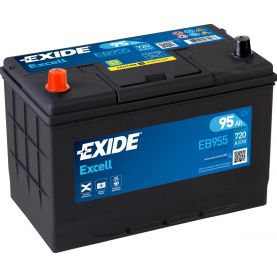 Автомобильный аккумулятор EXIDE Excell 6СТ-95Ah Аз ASIA 720A (EN) EB955