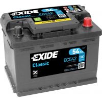 Автомобільний акумулятор EXIDE Classic 6СТ-54Ah АзЕ 500A (EN) EC542