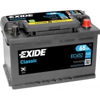 Автомобильный аккумулятор EXIDE Classic 6СТ-65Ah АзЕ 540A (EN) EC652