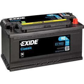 Автомобільний акумулятор EXIDE Classic 6СТ-90Ah АзЕ 720A (EN) EC900
