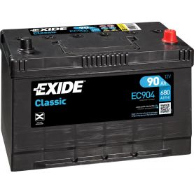 Автомобільний акумулятор EXIDE Classic 6СТ-90Ah АзЕ ASIA 680A (EN) EC904
