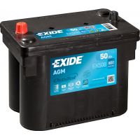 Автомобильный аккумулятор EXIDE Start-Stop AGM 6СТ-50Ah Аз  800A (EN) EK508