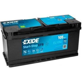 Автомобільний акумулятор EXIDE Start-Stop EFB 6СТ-105Ah АзЕ 950A (EN) EL1050