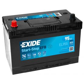 Автомобільний акумулятор EXIDE Start-Stop EFB 6СТ-95Ah Аз ASIA 800A (EN) EL955