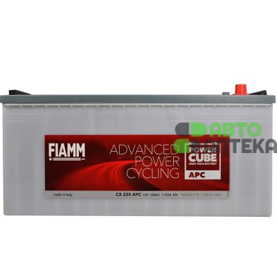 Автомобильный аккумулятор FIAMM Power Cube APC 6СТ-225Аh АзЕ 1150A 7904570