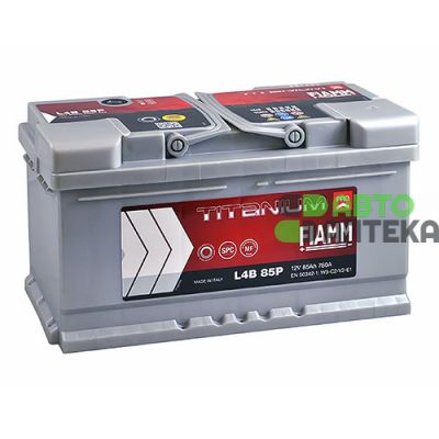 Автомобильный аккумулятор FIAMM Titanium Pro 6СТ-85Ah АзЕ 760A (EN) 7905158