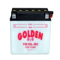 Аккумулятор мото GOLDEN 12V, 11Ah MF (YB 10L-B2)