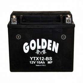 Аккумулятор мото GOLDEN 12V, 10Ah MF (YTX12-BS)