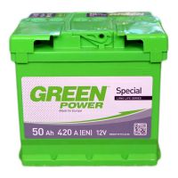 Автомобільний акумулятор GREEN POWER 6СТ-50Ah Аз 420A (EN)