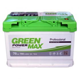 Автомобильный аккумулятор GREEN POWER MAX 6СТ-78Ah АзЕ 780A (EN)