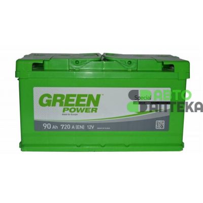 Автомобильный аккумулятор GREEN POWER 6СТ-90Ah АзЕ 720A (EN)