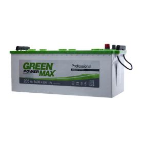 Автомобільний акумулятор GREEN POWER MAX 6СТ-205Ah Аз 1400A (EN)