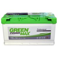 Автомобильный аккумулятор GREEN POWER MAX 6СТ-110Ah Аз 950A (EN)