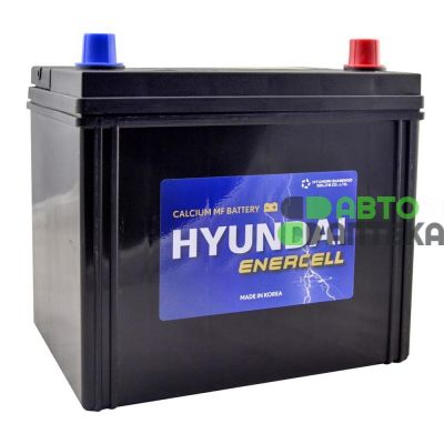 Автомобильный аккумулятор HYUNDAI ENERCELL Japan 6СТ-65Ah АзЕ ASIA 550A (CCA) 75D23L
