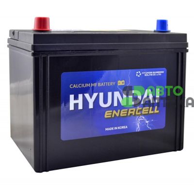 Автомобильный аккумулятор HYUNDAI ENERCELL Japan 6СТ-70Ah Аз ASIA 620A (CCA) 85D26R