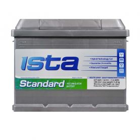 Автомобільний акумулятор ISTA Standard 6СТ-60Аh АзЕ 510А 5500304210-1