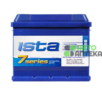 Автомобильный аккумулятор ISTA 7 Series 6СТ-50Ah Аз 420A 55060022104/1