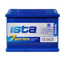 Автомобильный аккумулятор ISTA 7 Series 6СТ-60Ah Аз 600A 5606020250155