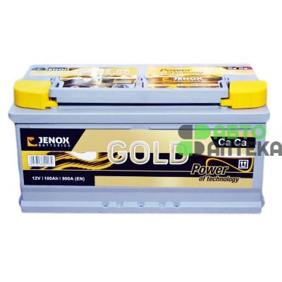 Автомобильный аккумулятор JENOX Gold 6СТ-100Ah АзЕ 900A (EN) R100626ZN