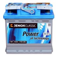 Автомобильный аккумулятор JENOX Classic 6СТ-65Ah АзЕ 570A (EN) R062622AC1