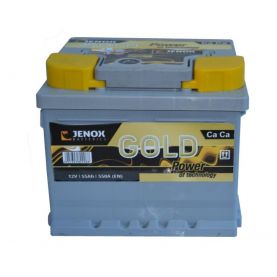 Автомобильный аккумулятор JENOX Gold 6СТ-55Ah АзЕ 550A (EN) R052620ZN 2016