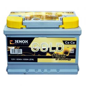 Автомобильный аккумулятор JENOX Gold 6СТ-65Ah Аз 650A (EN) R063623ZN 2017
