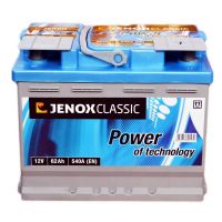 Автомобільний акумулятор JENOX Classic 6СТ-62Ah АзЕ 540A (EN) R062614AC 2018