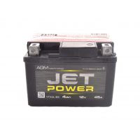 Мото акумулятор JET POWER AGM 4Ah YTX4L-BS