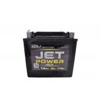 Мото аккумулятор JET POWER 14Ah YTX14L-BS