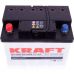 Автомобильный аккумулятор KRAFT 6СТ-60Ah Аз 640A (EN)