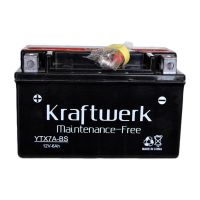 Аккумулятор мото KRAFTWERK 6Ah YTX7A-BS