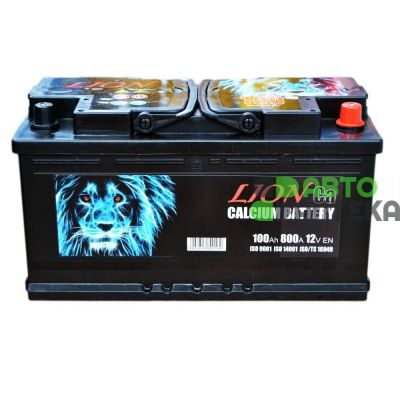 Автомобильный аккумулятор Lion 6СТ-100Ah АзЕ 800A (EN) R092636KN