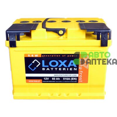 Автомобильный аккумулятор LOXA 6СТ-60Ah АзЕ 510A (EN)
