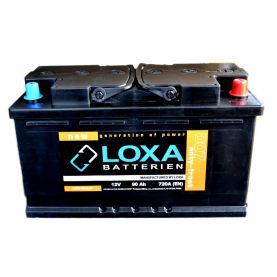 Автомобильный аккумулятор LOXA 6СТ-90Ah АзЕ 720A (EN)