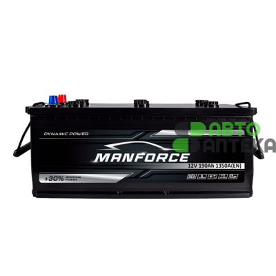 Автомобільний акумулятор MANFORСE MF B(D5) 190Ah 1350A R+ 6802006