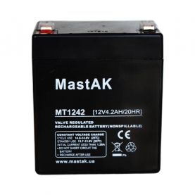 Аккумулятор тяговый MastAK AGM 4.2Ah 12V MT1242