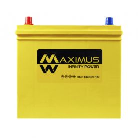 Автомобільний акумулятор MAXIMUS Asia smf (NS60) 55Ah 520A L+ т. к. 5502511