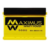 Автомобильный аккумулятор MAXIMUS MF (L2B) 60Ah 620A R+ (h=175) 5602840