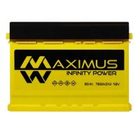 Автомобільний акумулятор MAXIMUS MF (L3) 80Ah 780A R+ 5742091