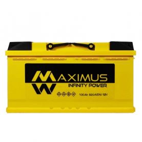 Автомобільний акумулятор MAXIMUS MF (L5) 100Ah 920A R+ 60022551