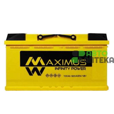 Автомобільний акумулятор MAXIMUS MF (L5) 100Ah 920A R+ 60022551