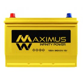 Автомобільний акумулятор MAXIMUS Asia smf (N70) 105Ah 940A L+ 6002339