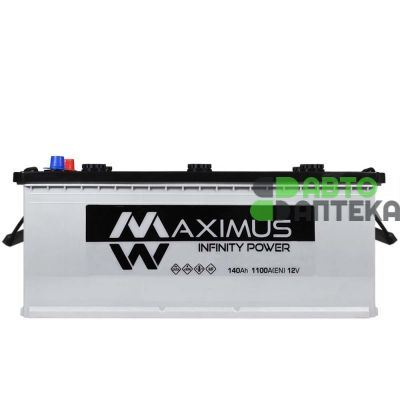 Автомобильный аккумулятор MAXIMUS MF (D4A) 140Ah 1100A 6402040