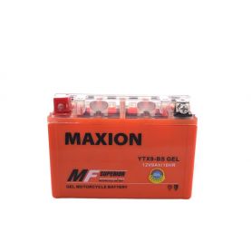 Мото аккумулятор MAXION GEL 6СТ-9Ah Аз 12В 120А (EN) YTX9-BS GEL
