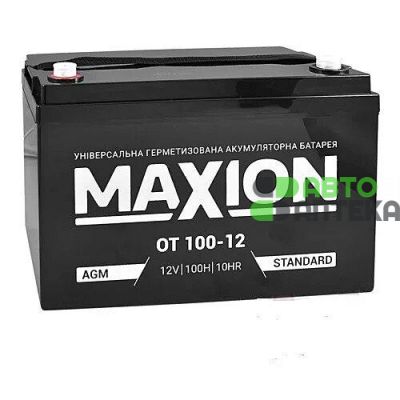 Аккумулятор тяговый MAXION AGM 100Ah 12V OT 100-12