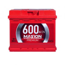 Атомобільний акумулятор MAXION Premium TR (L2) 60 Аh 600A  R+ 5602671