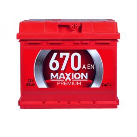 Автомобільний акумулятор MAXION Premium TR (L2) 65 Аh 670A  R+ 5652076