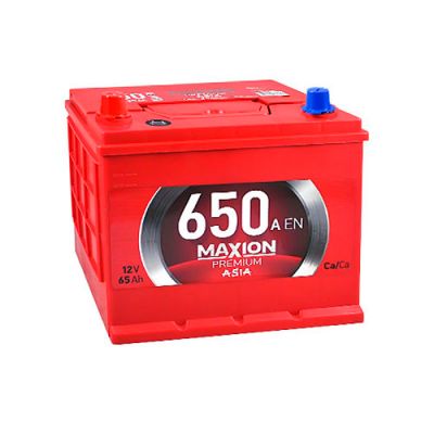 Автомобильный аккумулятор MAXION Premium Asia (D23) 65Аh 650A R+ 5652099