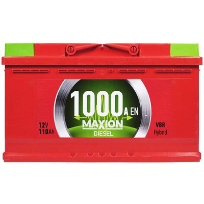 Автомобильный аккумулятор MAXION Diesel MF (L5) 110Ah 1000A R+ 6002324