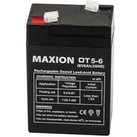 Аккумулятор тяговый MAXION AGM 5Ah 6V OT 5-6